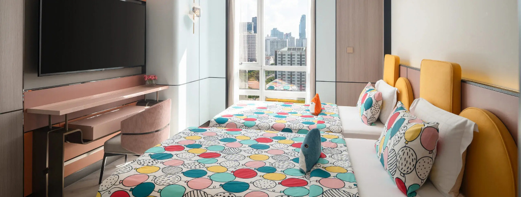 2 Bedrooms Quadruple Family Suite