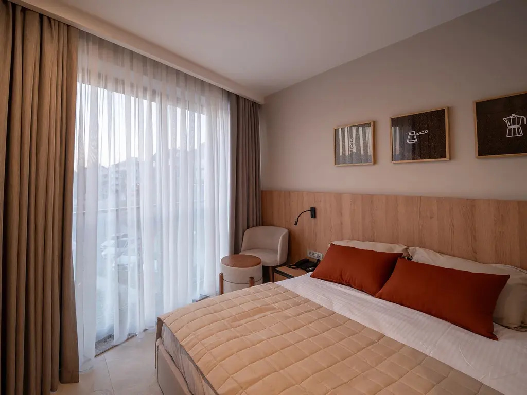 Economy Double room with sea view (full double bed)