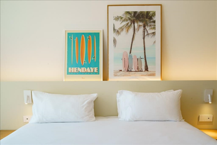 Deluxe Double room with garden view (full double bed)