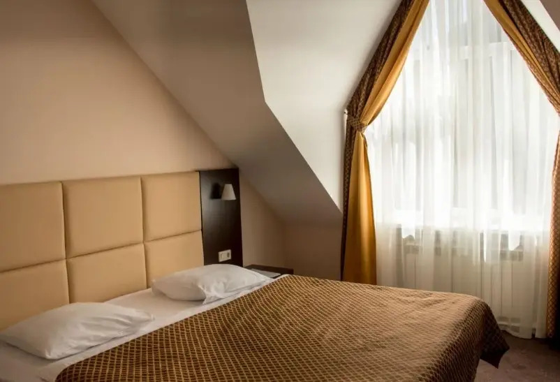 Двухместный номер Comfort 1-3 этаж двуспальная кровать в Энергетик