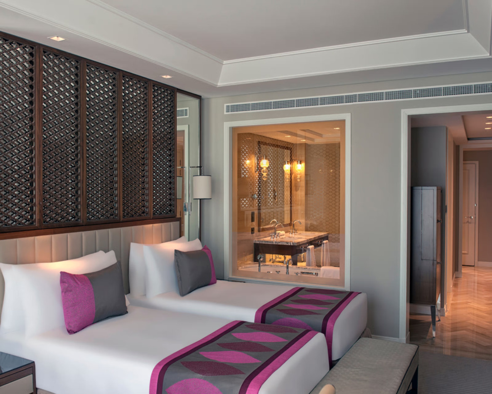 Luxury Double room with city view (twin beds)