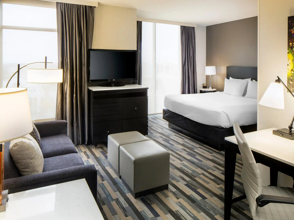 HYATT house Charlotte/Center City - Chambres