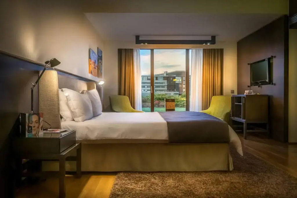 Double Junior Suite with garden view (full double bed)