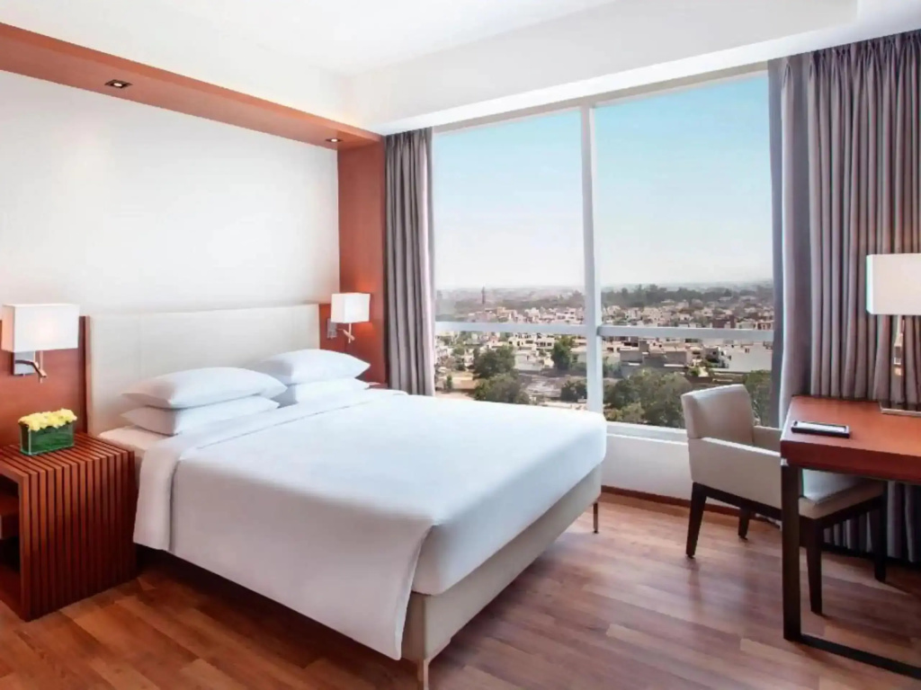 Double Club Access room Skyline View (full double bed)