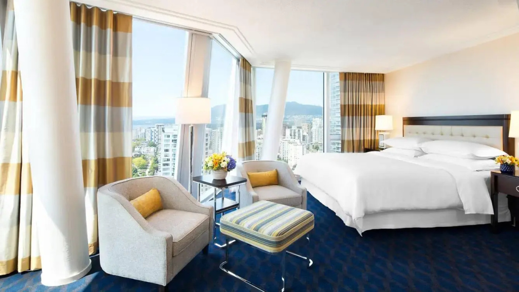 Sheraton Vancouver Wall Centre - Chambres