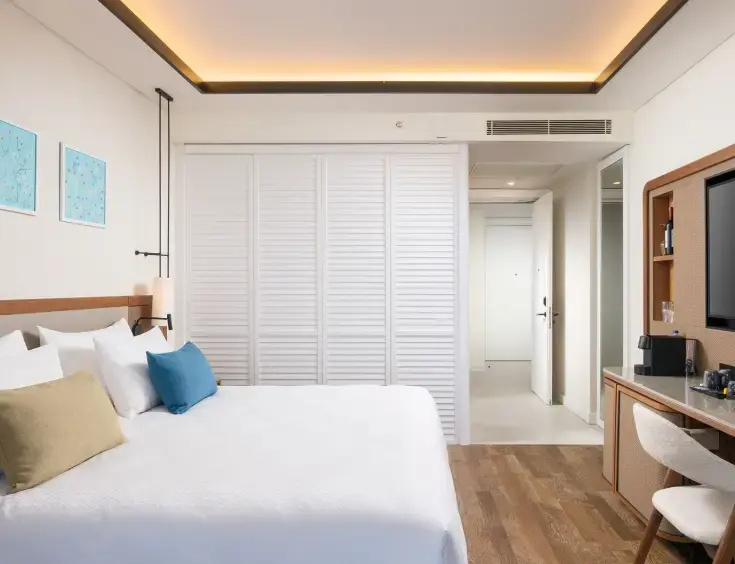 (Family Zone) Deluxe Double room Sea View (full double bed)