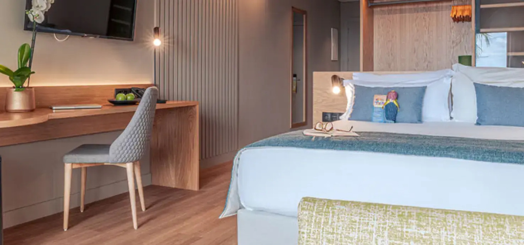 Sentido Double room with partial sea view (twin beds)