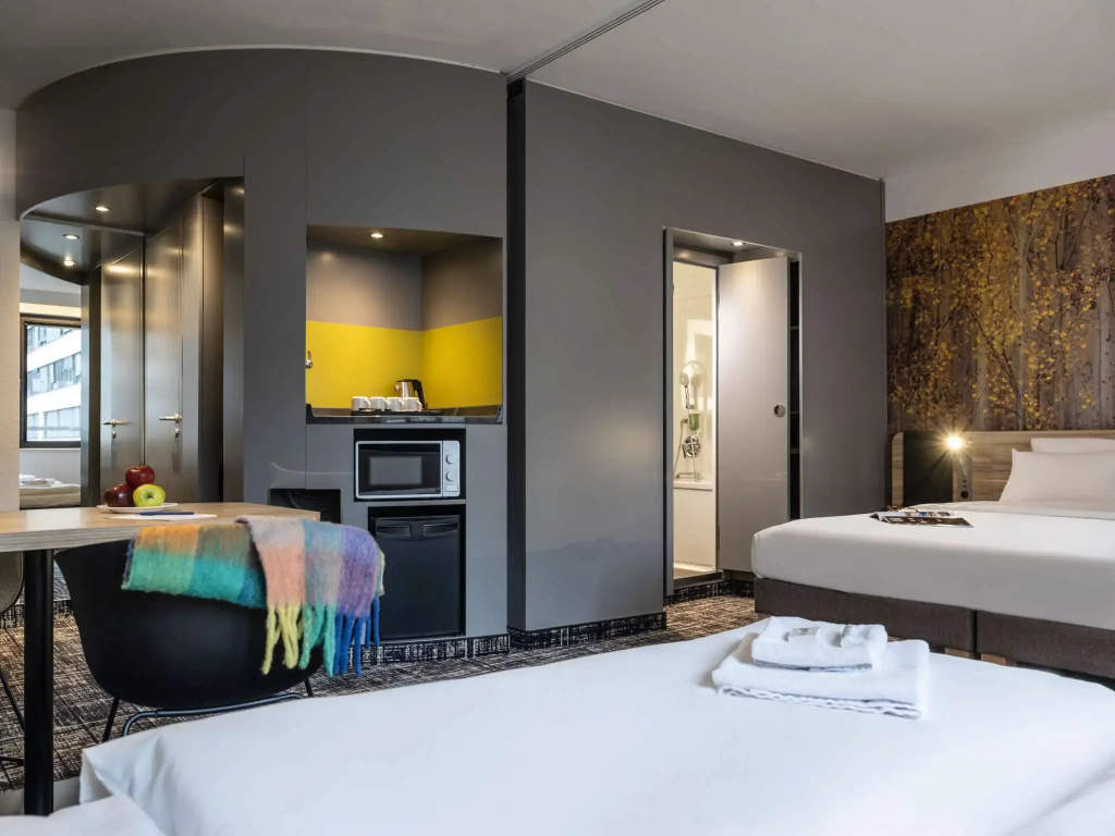 Novotel Suites Wien City Donau Hotel - Chambres