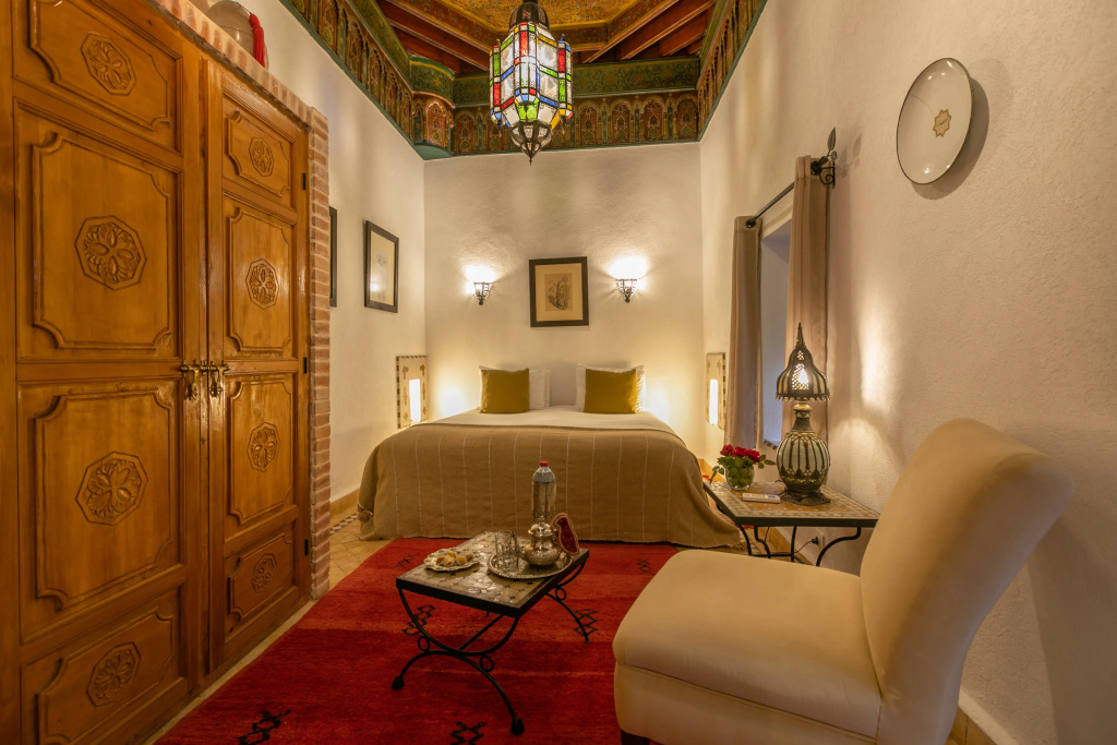 Riad Les Trois Palmiers El Bacha - Chambres