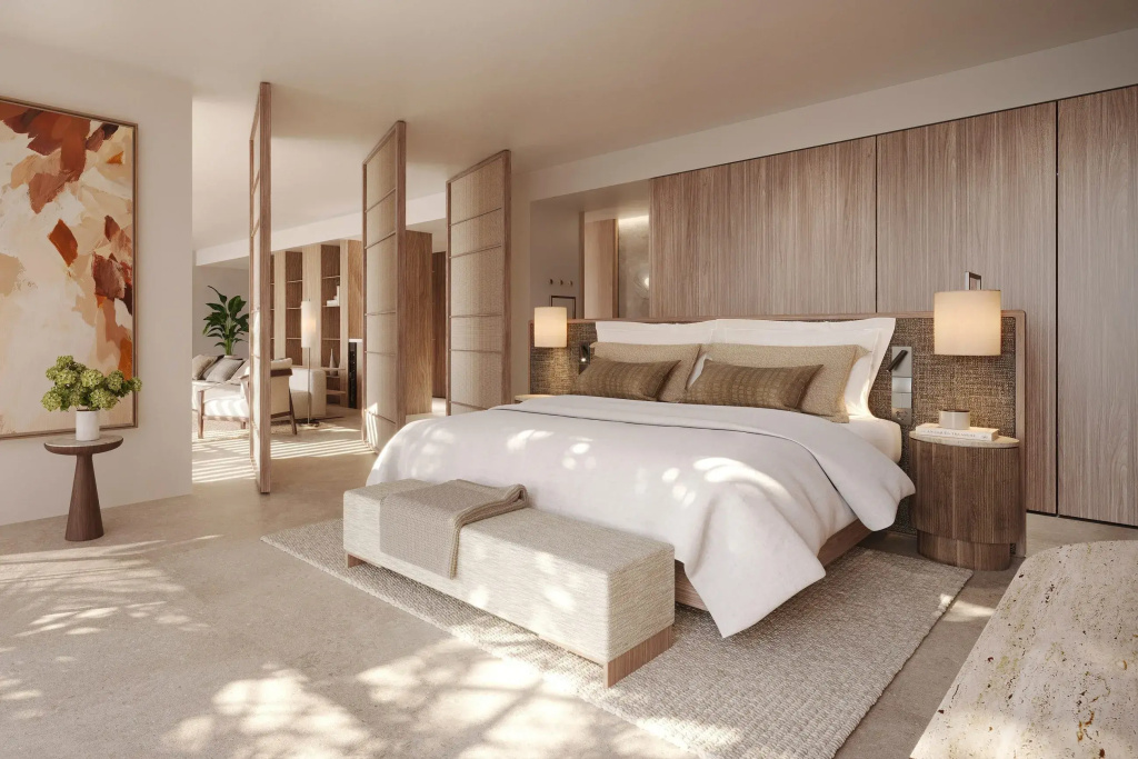 2 Bedrooms Residence with balcony and with marina front view