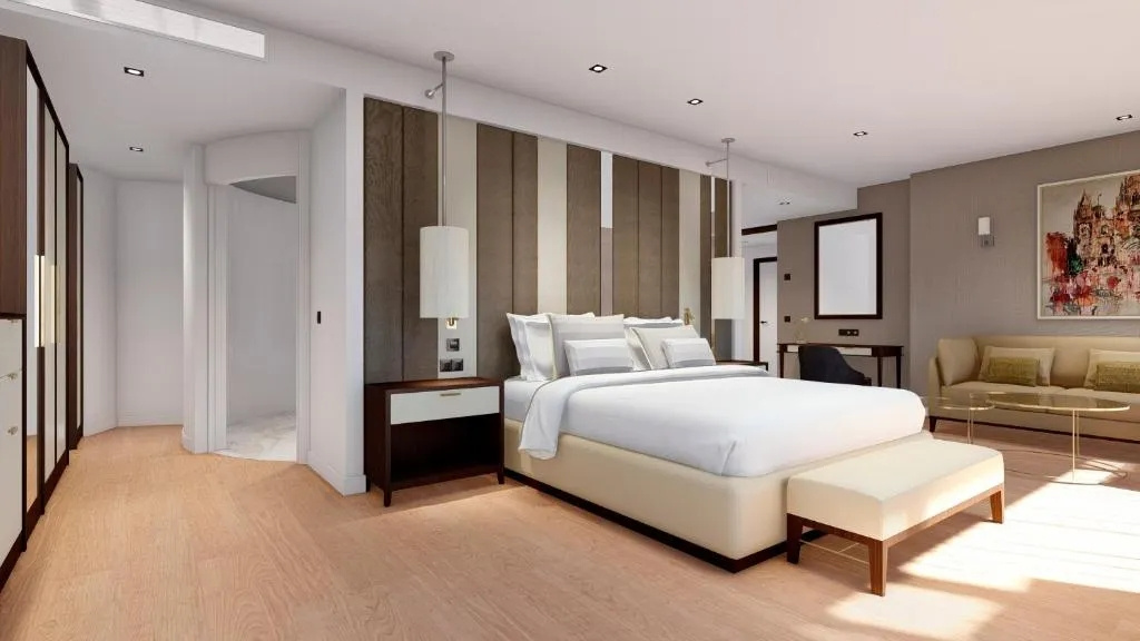 1 Bedroom Presidential RedLevel Double Suite, king size bed, full double bed room photo 1