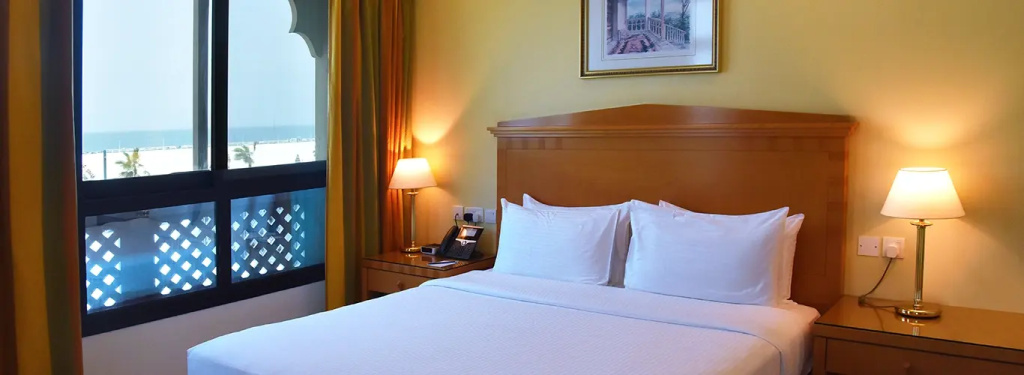 Superior Double room with beach view (full double bed)