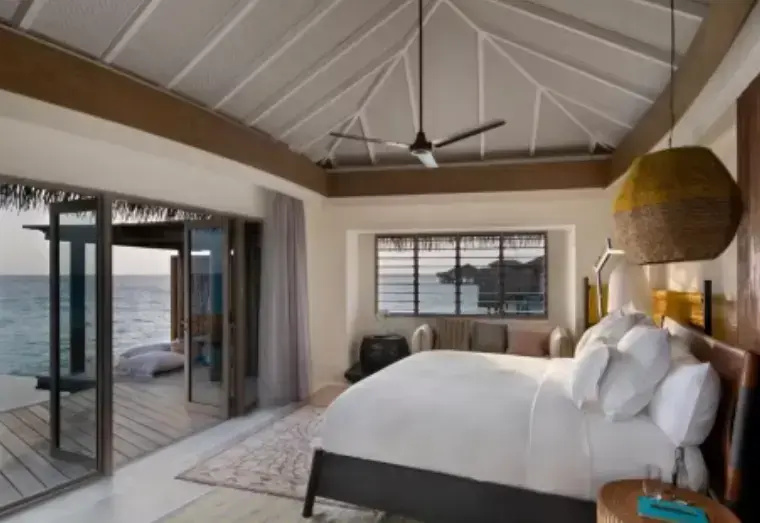 Overwater Double Pool Villa Sunset