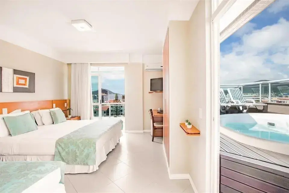 Oceania Park Hotel Spa & Convention Center by RB Hotelaria - Chambres