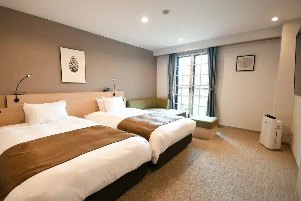 Daimonji View Terrace Double room (twin beds)