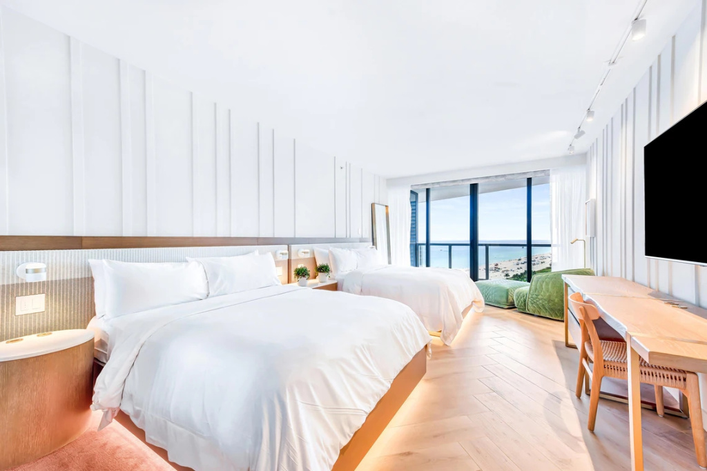 W South Beach - Chambres