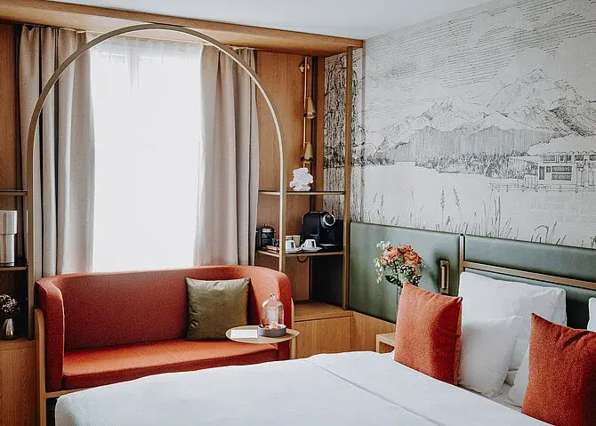 AMERON Luzern Hotel Flora - Chambres