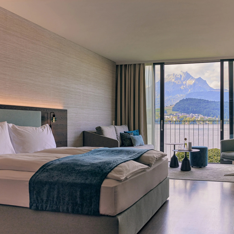 HERMITAGE Lake Lucerne - Beach Club & Lifestyle Hotel - Chambres