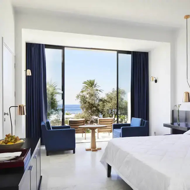 Terrace Family Connecting room with sea view