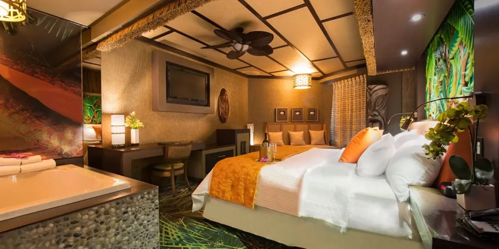 Modern Polynesian Room