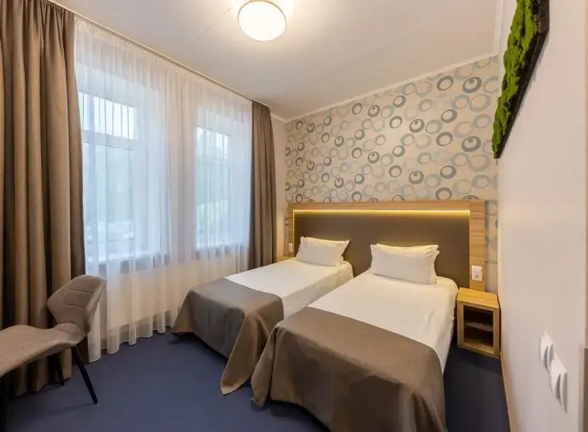 Standard Double room with courtyard view (twin beds)