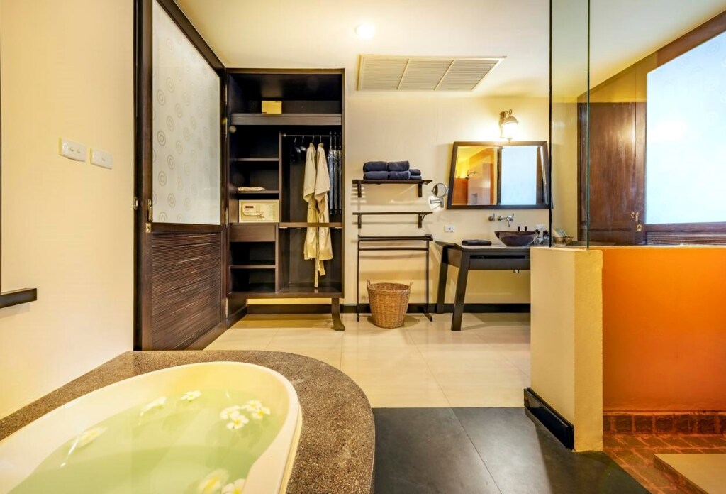 Двухместный люкс Silver двуспальная кровать в Курортный отель Chada Lanta Beach Resort