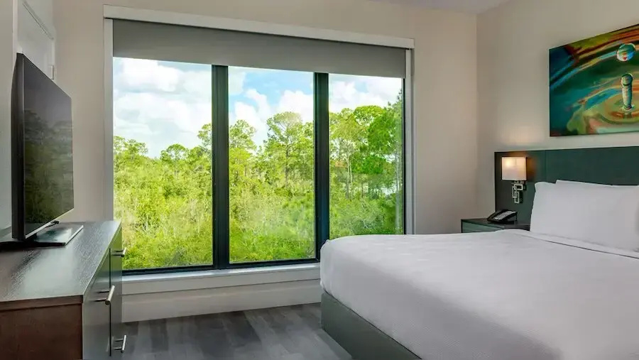 1 Bedroom Double Terraces Suite (full double bed)