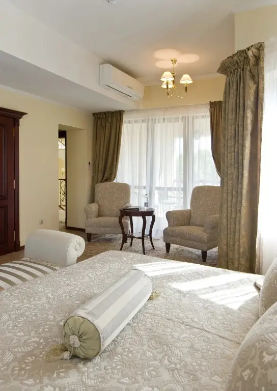Vyisokiy Bereg Hotel Room Type - Business (bay window) room with river view
