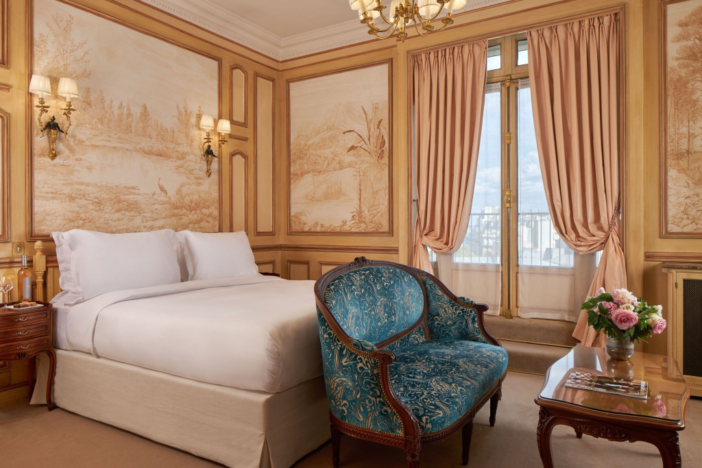 Country setting  Terrace Eiffel Tower Double room (full double bed)
