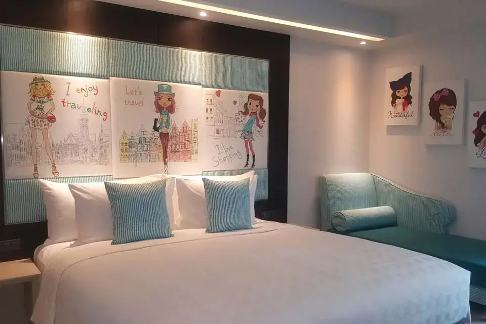 Hotel Clover Asoke - Chambres