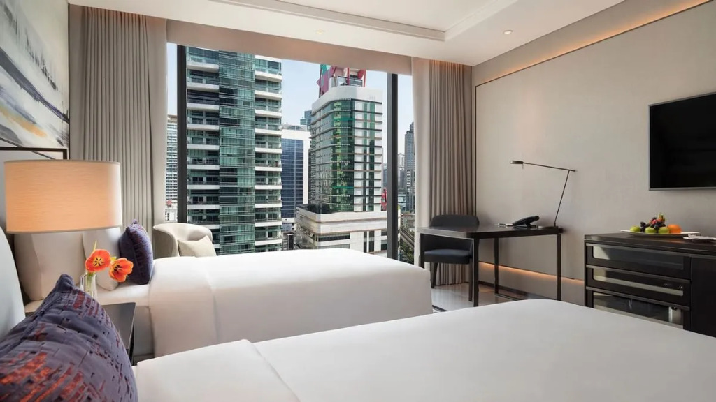 Двухместный номер Deluxe 2 отдельные кровати в Carlton Hotel Bangkok Sukhumvit