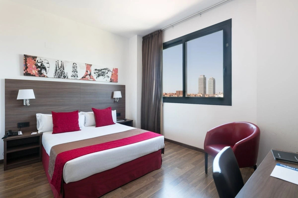 Hotel Best 4 Barcelona - Chambres
