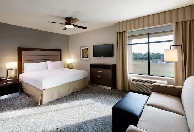 Accessible Double Studio Suite full double bed