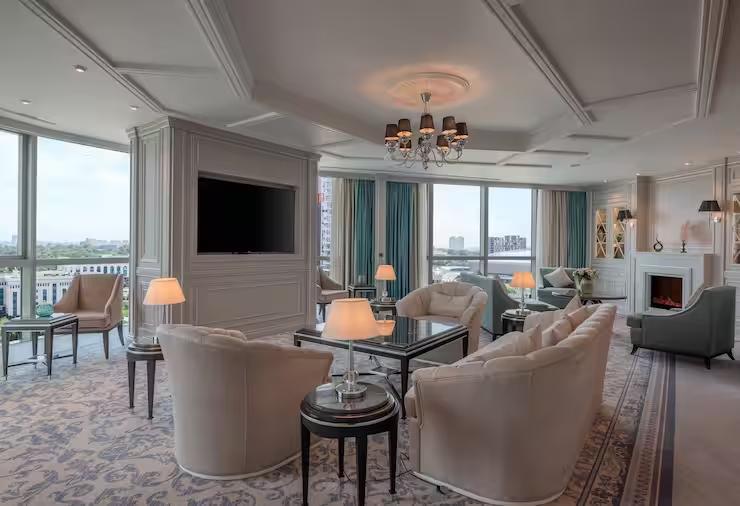 Люкс English Presidential в Hilton Tashkent City
