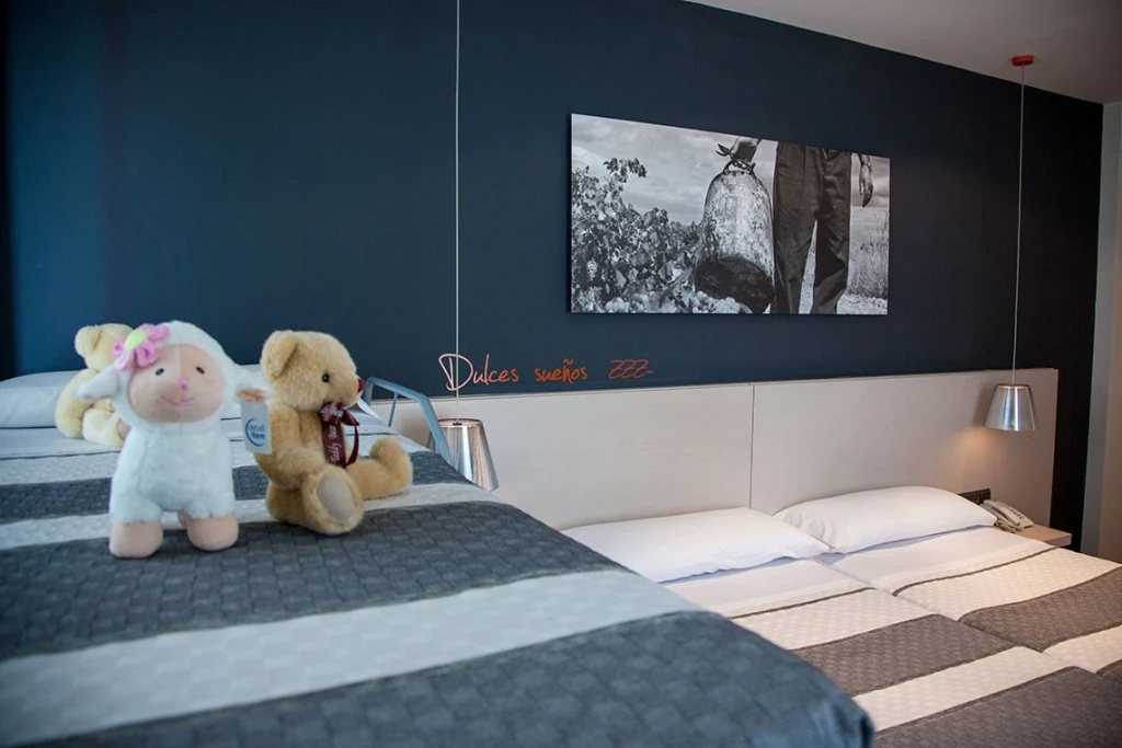 Hotel Bed4U Tudela - Chambres
