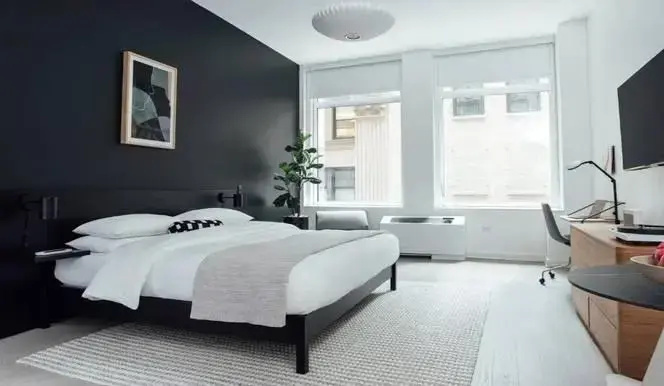 Classic Double Studio Apartment full double bed