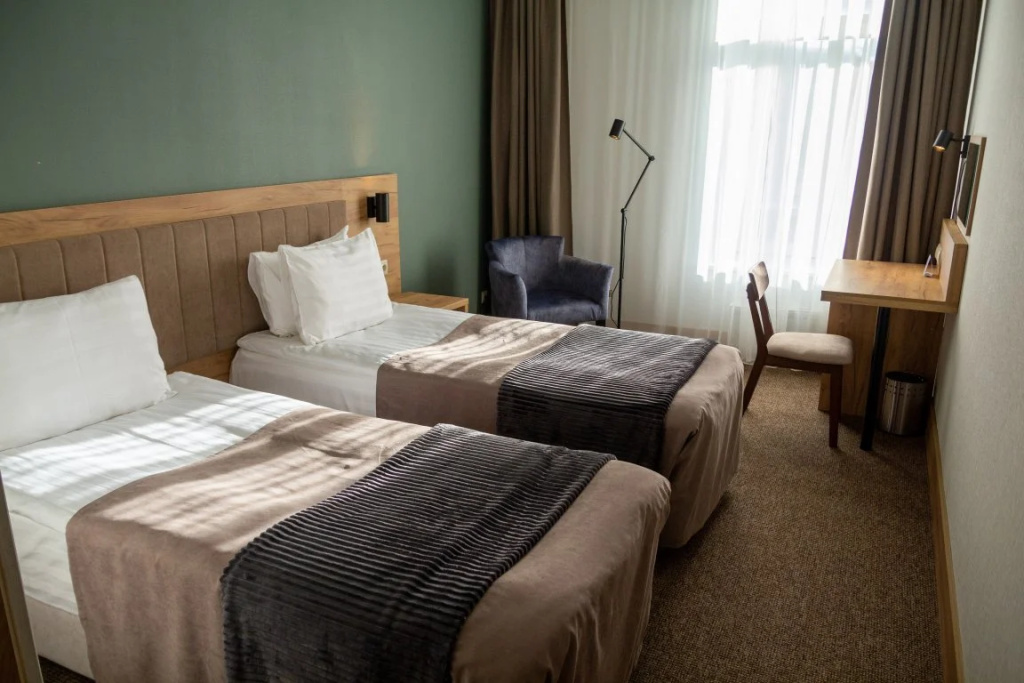 Comfort Double room with river view (twin beds)