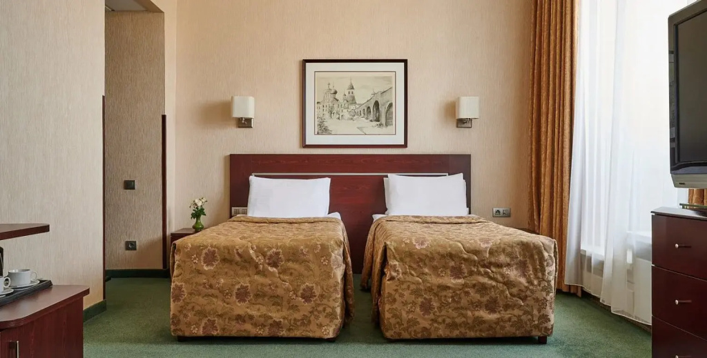 AZIMUT Hotel Aerostar Moscow Room Type - Superior Double room with city view twin beds