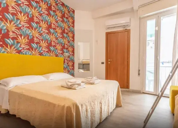 Standard Quadruple room with balcony