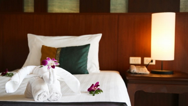 Deluxe Double room with ocean view (full double bed)