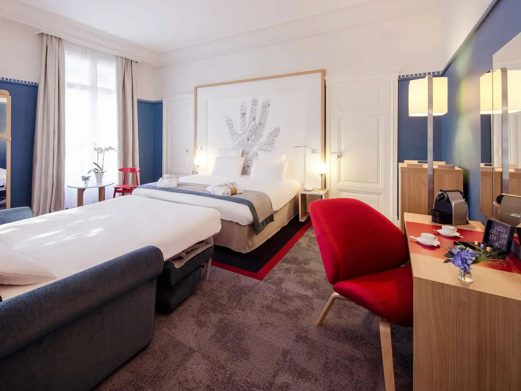 Mercure Lyon Centre Château Perrache - Chambres