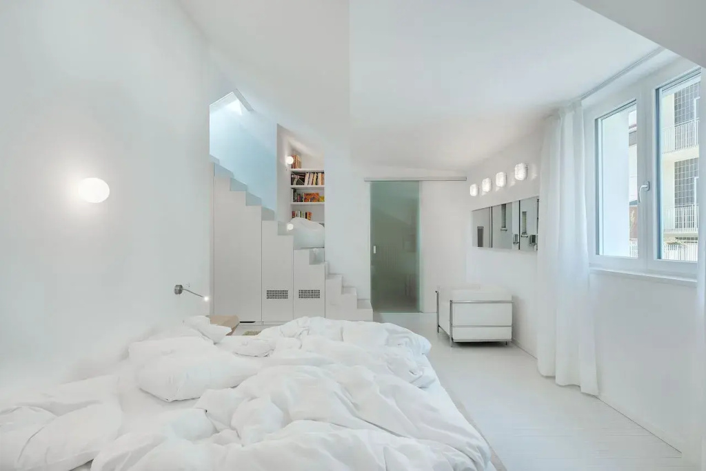 Double Paradise Loft with Whirlpool full double bed