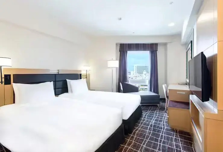Corner Double room (twin beds)