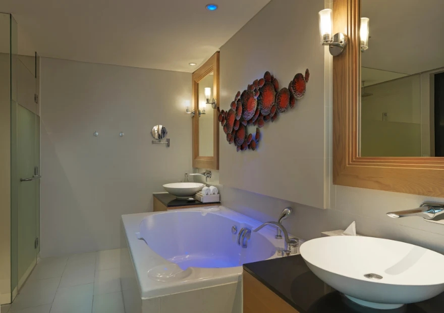 Двухместный люкс Deluxe Mai Khao двуспальная кровать в Anantara Mai Khao Phuket Villas