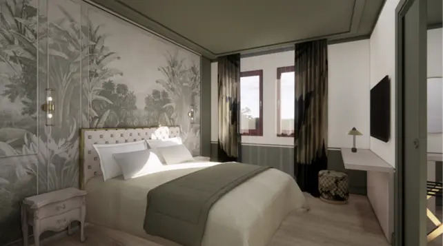 Двухместный полулюкс Rooftop View двуспальная кровать в Hotel Principe