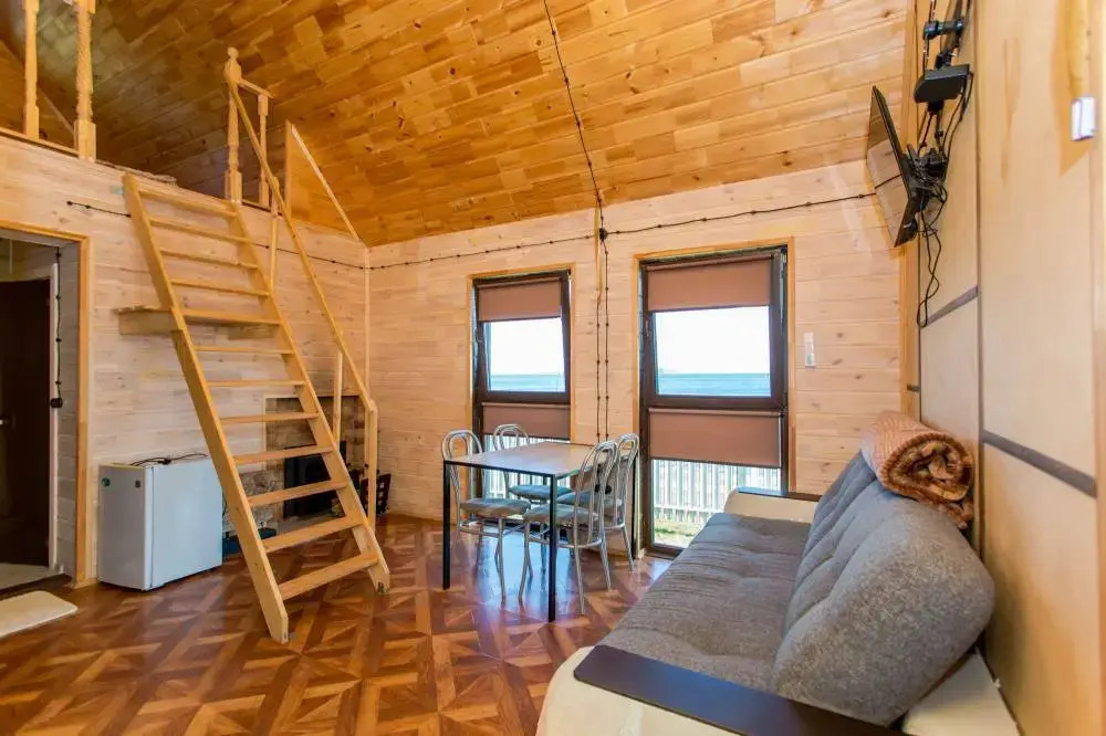 Коттедж Sauna Дуплекс с видом на море в Три богатыря