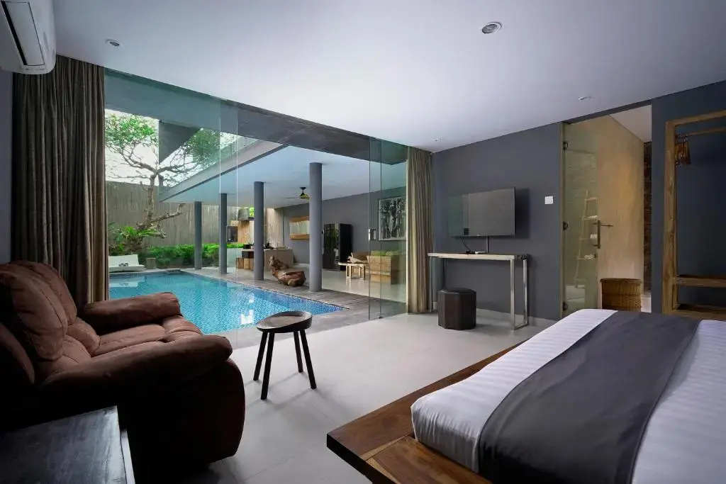 1 Bedroom Double Pool Villa (full double bed)