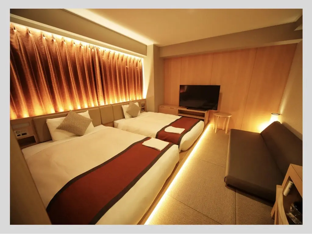 Japanese Deluxe Double room (twin beds)