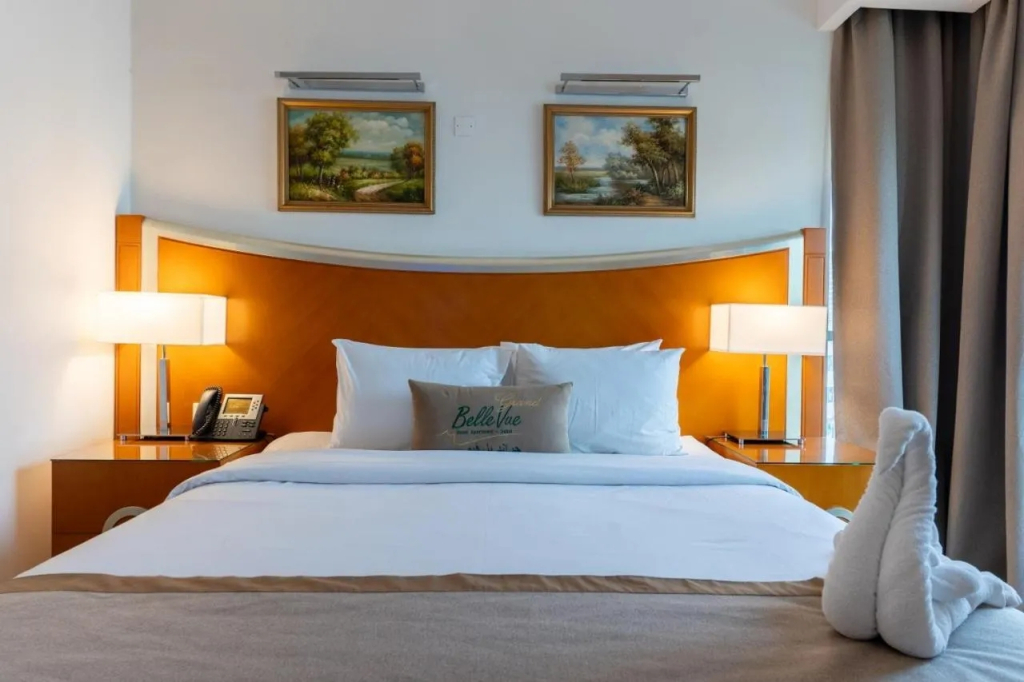 Апартаменты с 2 комнатами с балконом в Отель Grand Belle Vue 