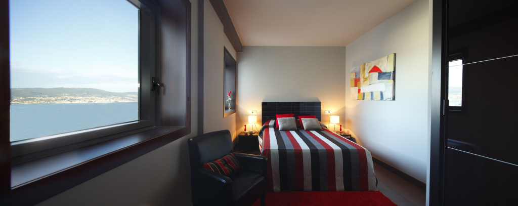 Hotel Silken Axis Vigo - Chambres